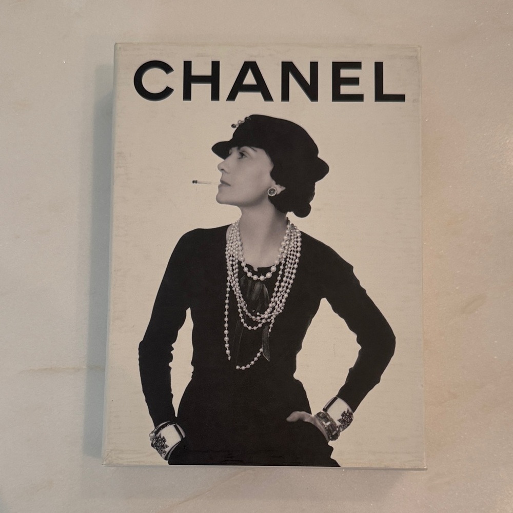 Assouline CHANEL 3-Book Slipcase Set Coffee Table Books Luxury Decor Fashion